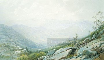  William Arte - El paisaje de la Cordillera del Monte Washington William Trost Richards